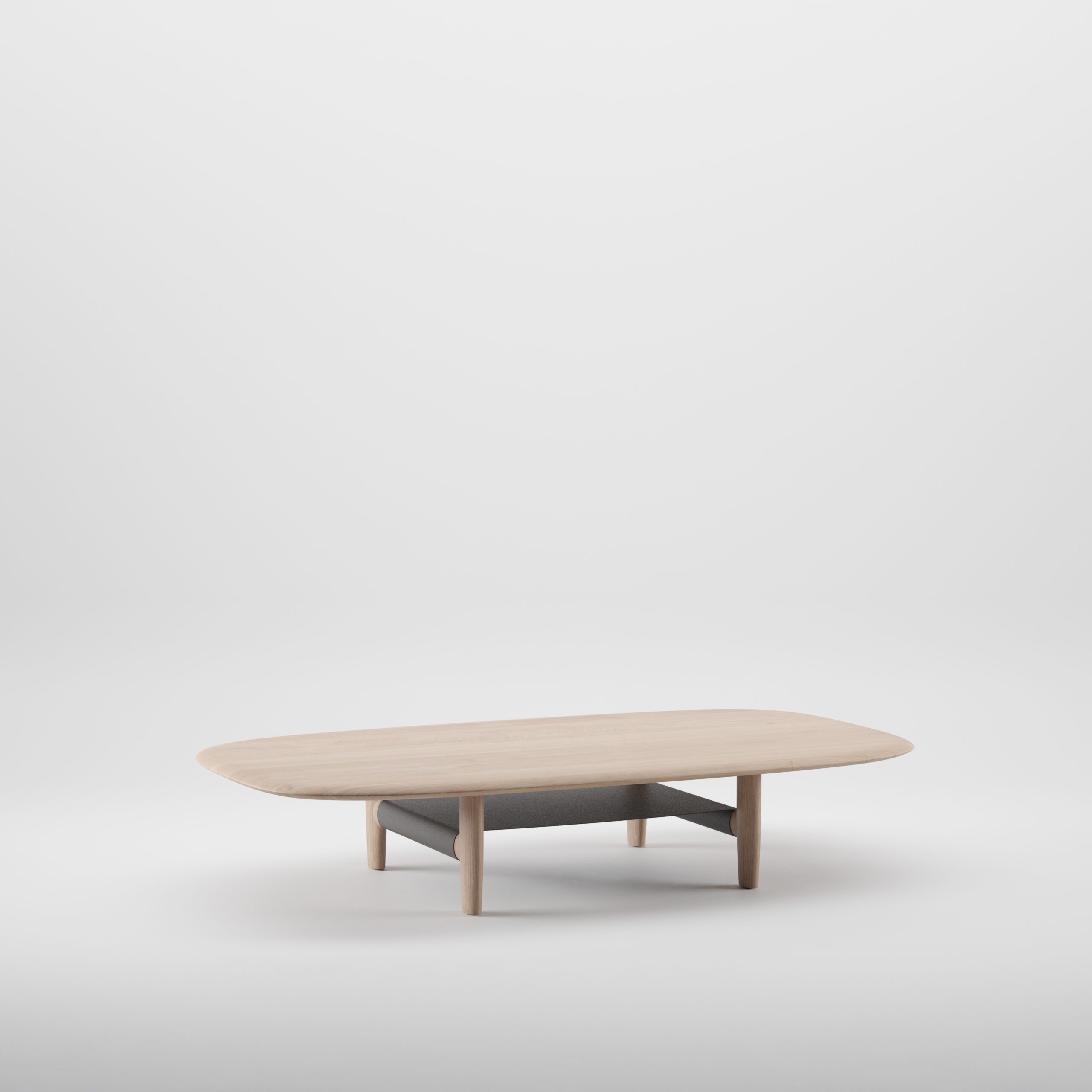 Leather coffee table - Image 3