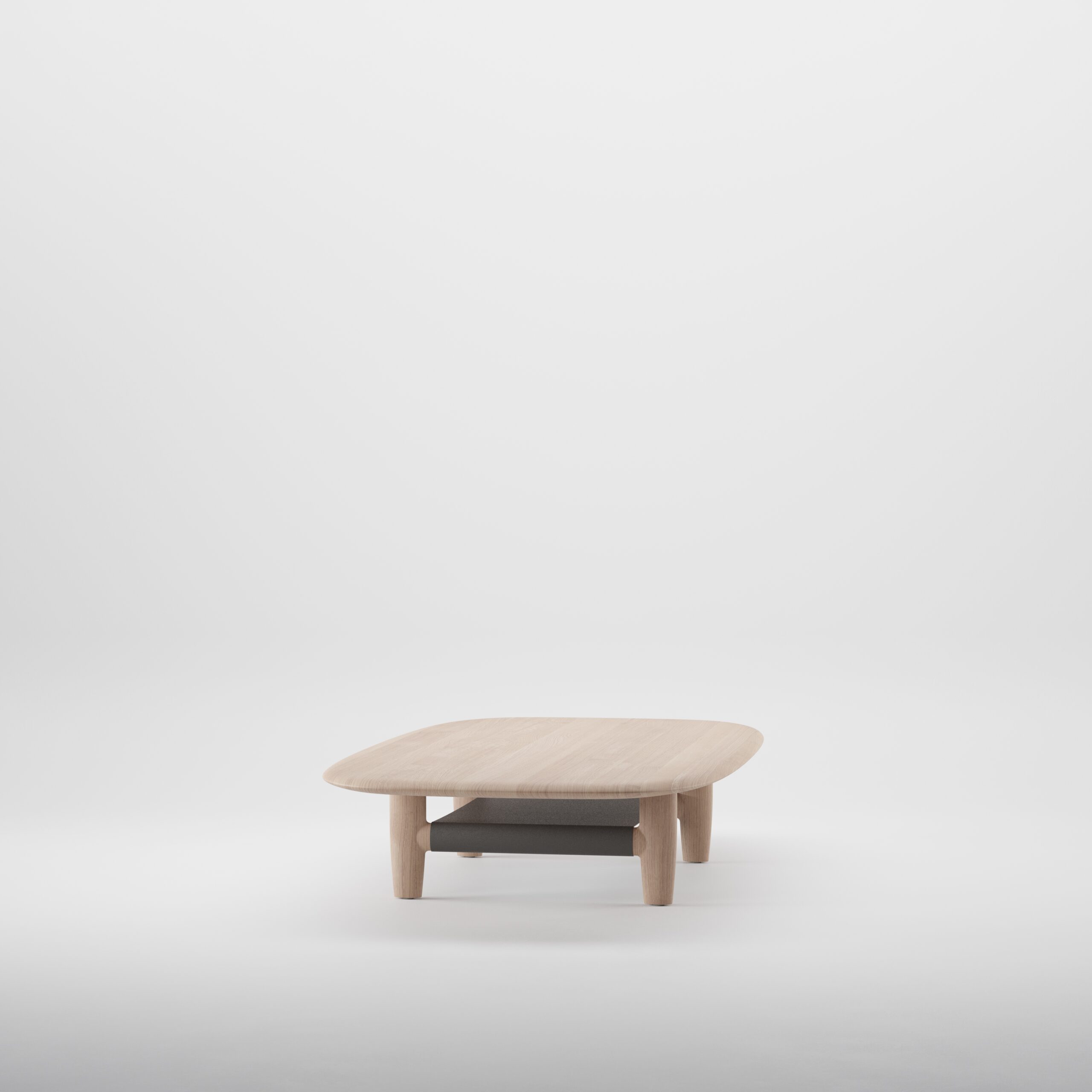 Leather coffee table - Image 2