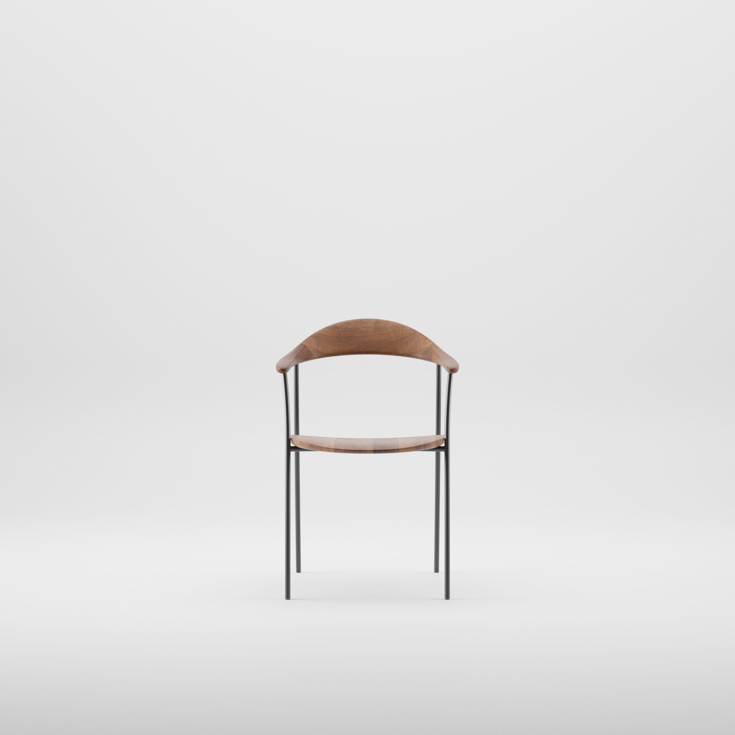 Neva contour - powder-coated steel in RAL9005 code - Image 4