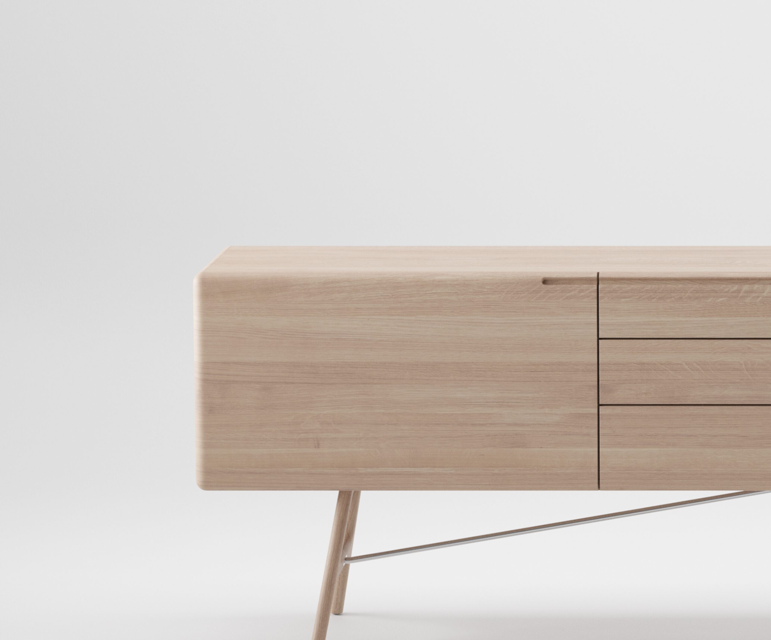Tesa sideboard – two doors +3 drawers