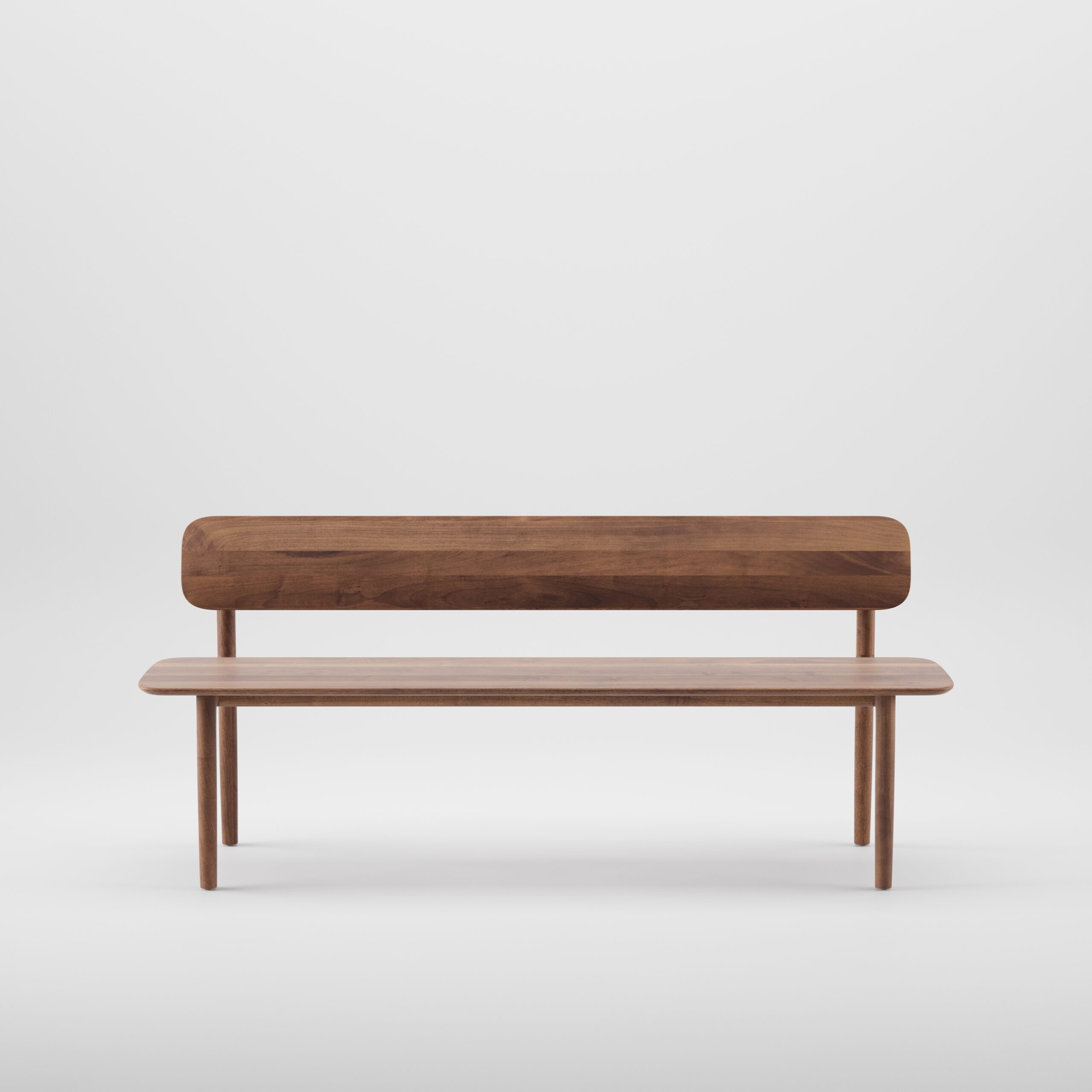 Neva bench with backrest fabric seat Range 1 - Image 10