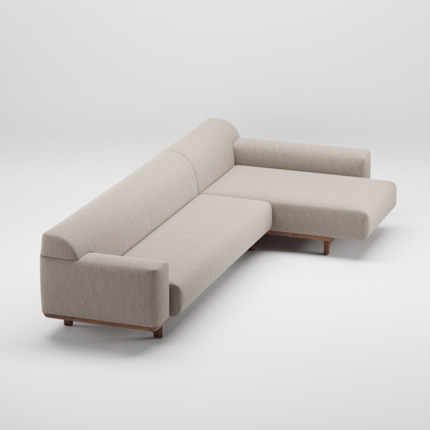 Tara Sofa – L Shape (3 Seater) - left