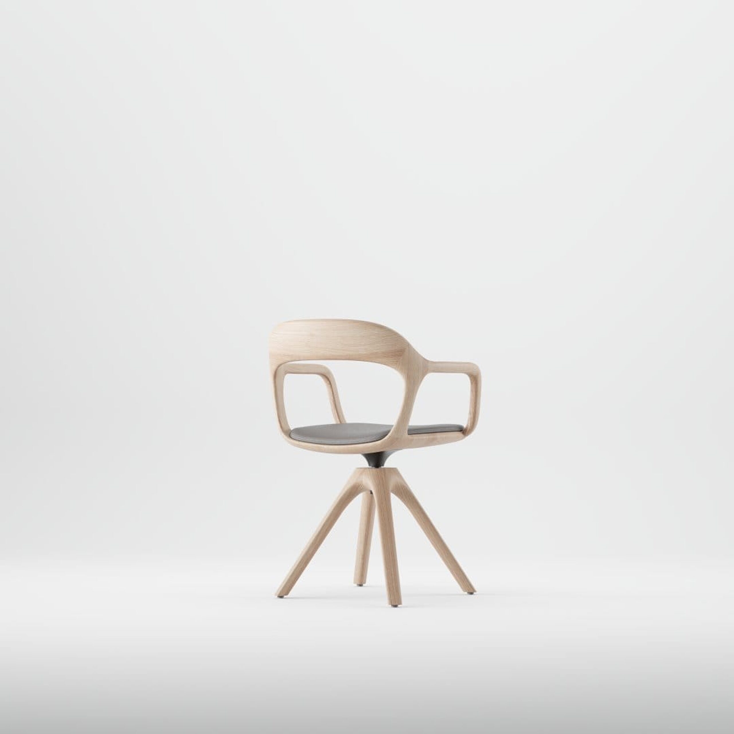 Leno upholstered seat and wooden backrest - Image 8