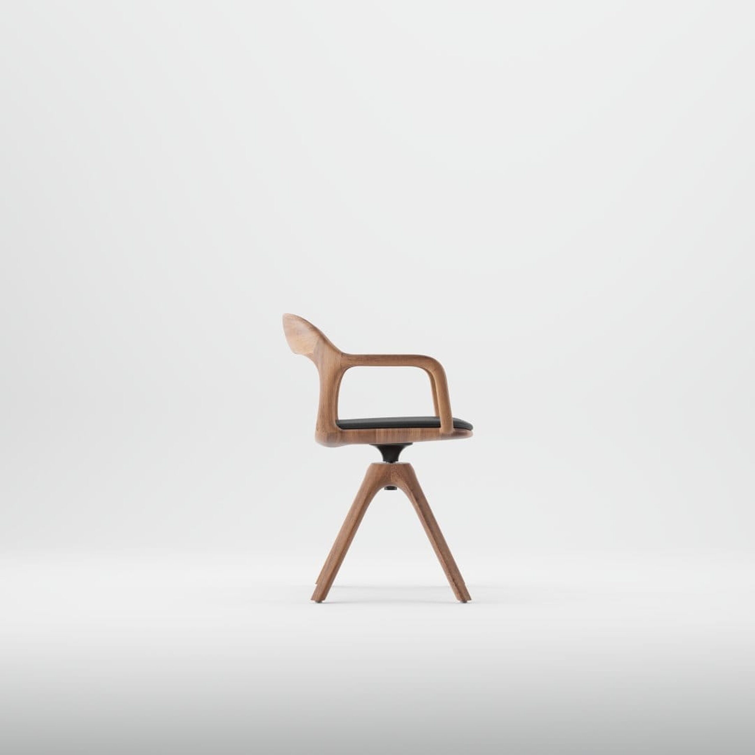 Leno upholstered seat and wooden backrest - Image 11