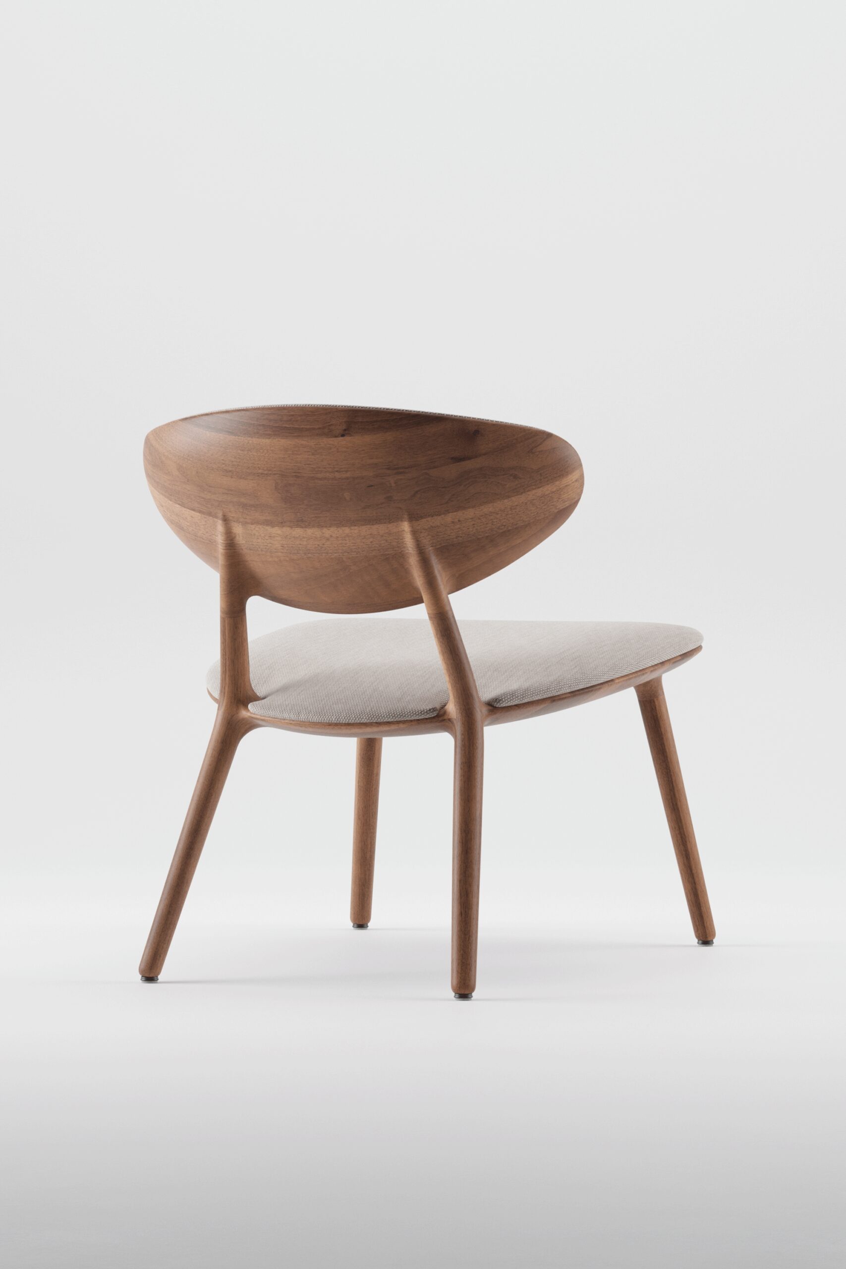 Wu lounge upholstered seat and backrest - Image 4